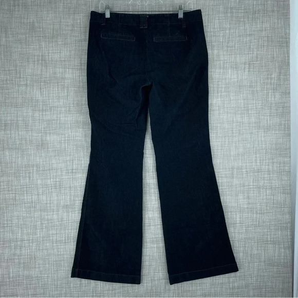 Ann Taylor Womens Size 8 boot pants blue 0556 - Picture 2 of 10